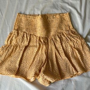 Orange aerie skort